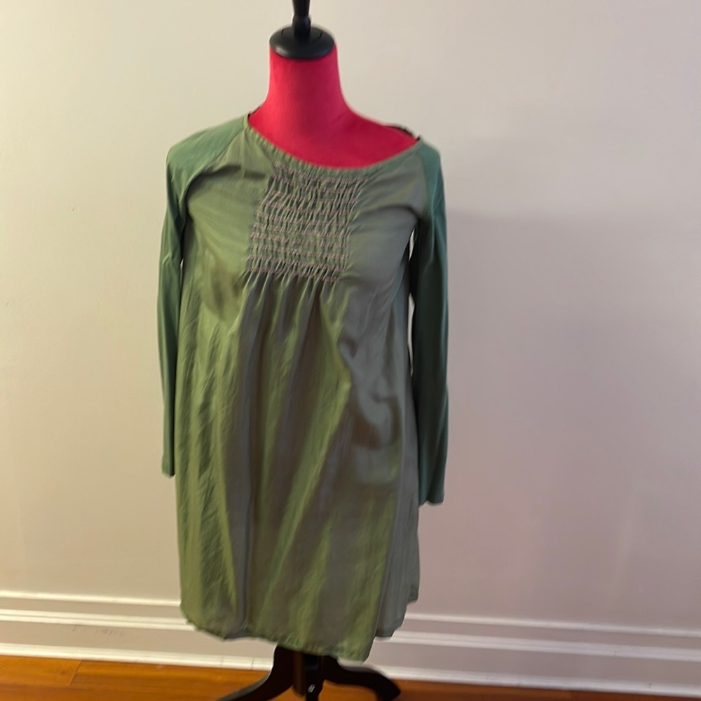 Sula silk /cotton dress above knee XS